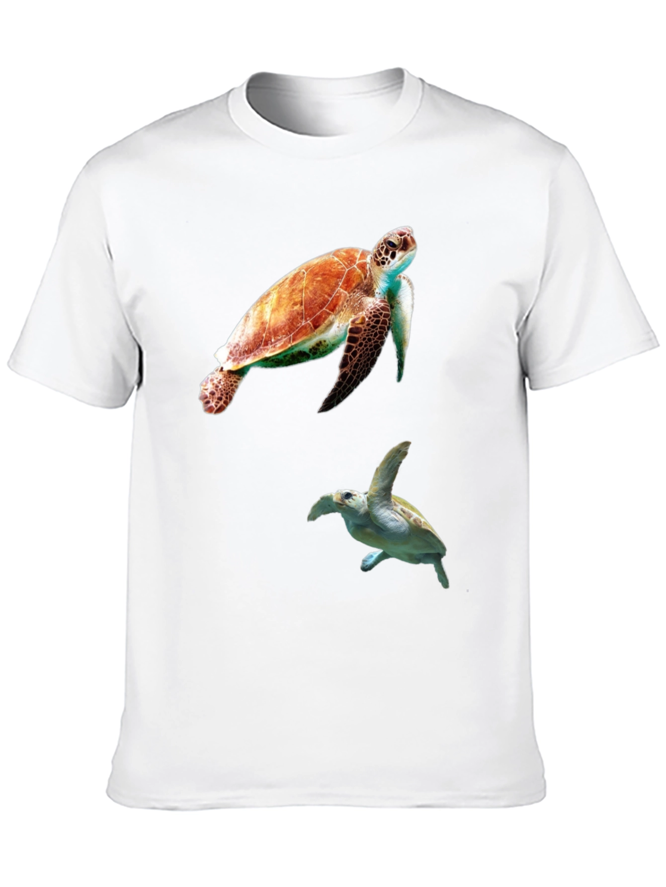 Turtle Graphic Tee - Ocean Life Design