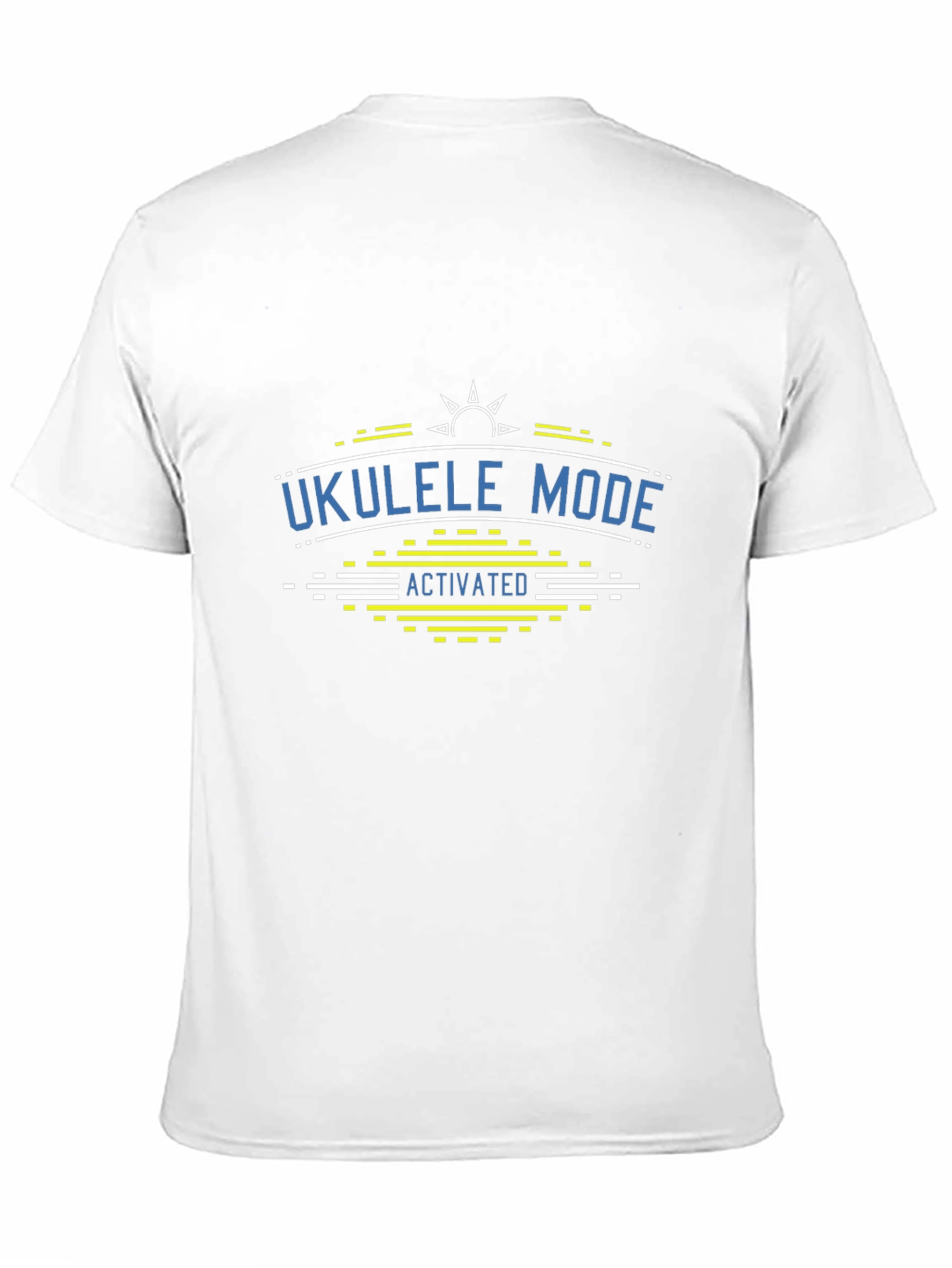 Ukulele Mode Activated Black T-Shirt