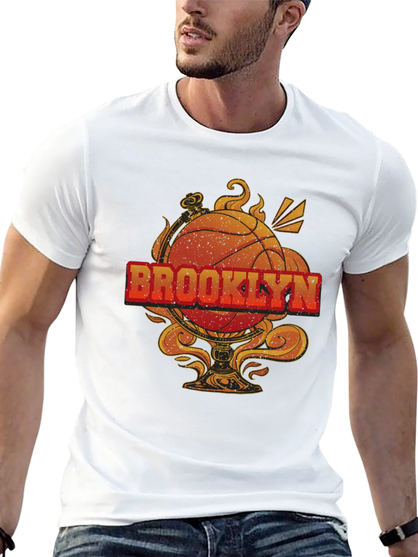 Brooklyn Basketball Graphic Tee