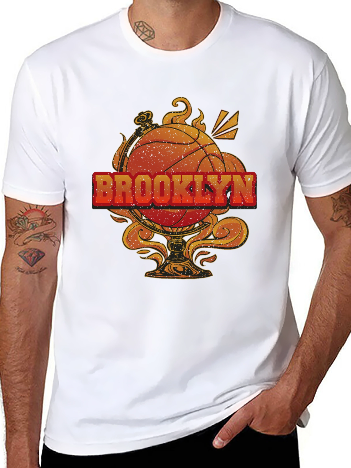 Brooklyn Basketball Graphic Tee