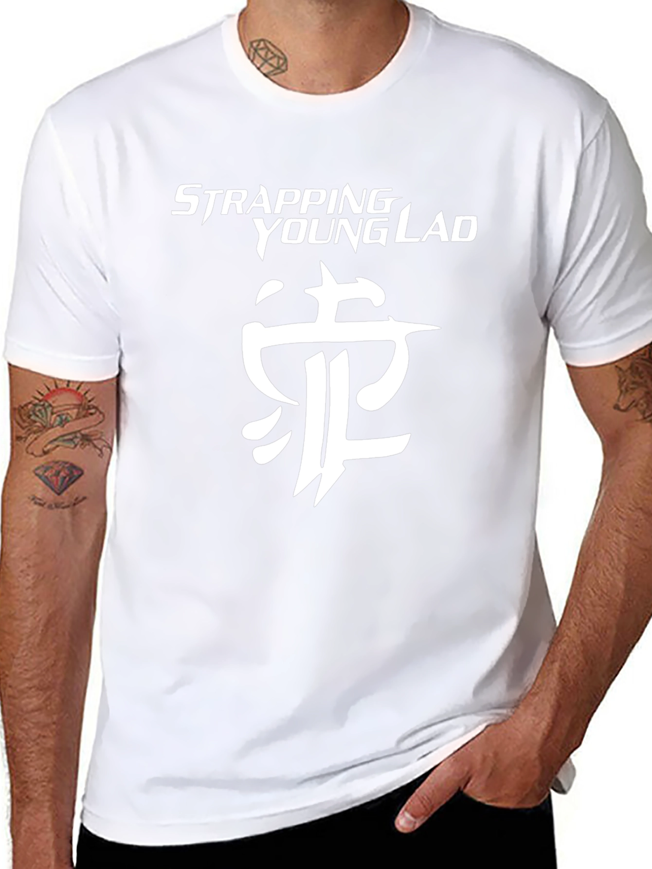 Strapping Young Lad Band T-Shirt - Black Cotton Tee