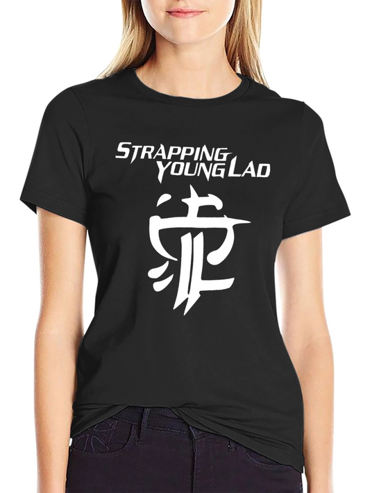 Strapping Young Lad Band T-Shirt - Black Cotton Tee