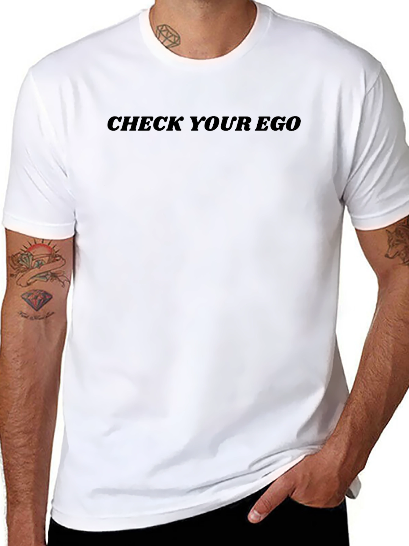 Check Your Ego Graphic Tee