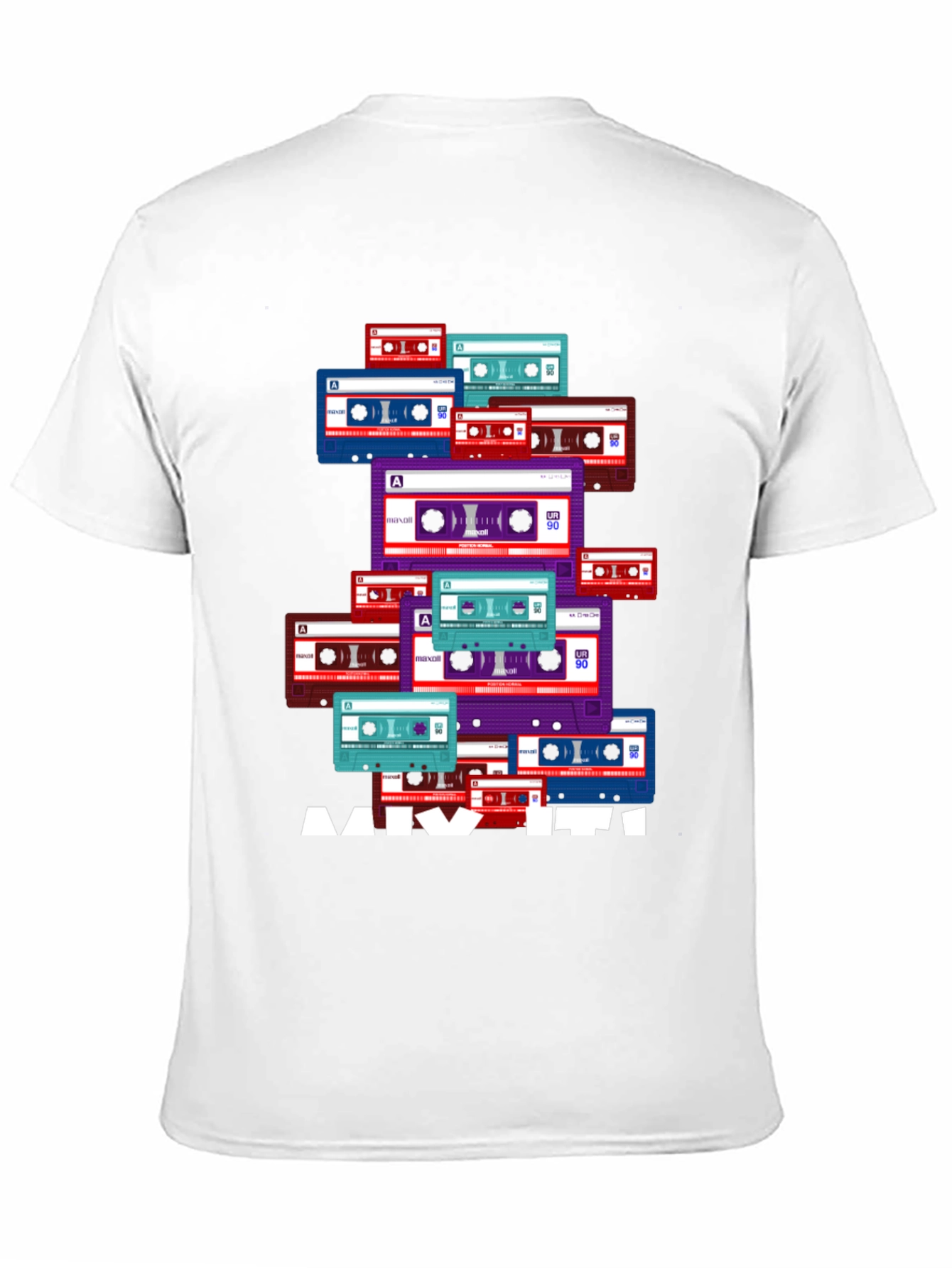 Retro Cassette Tape Mix It T-Shirt