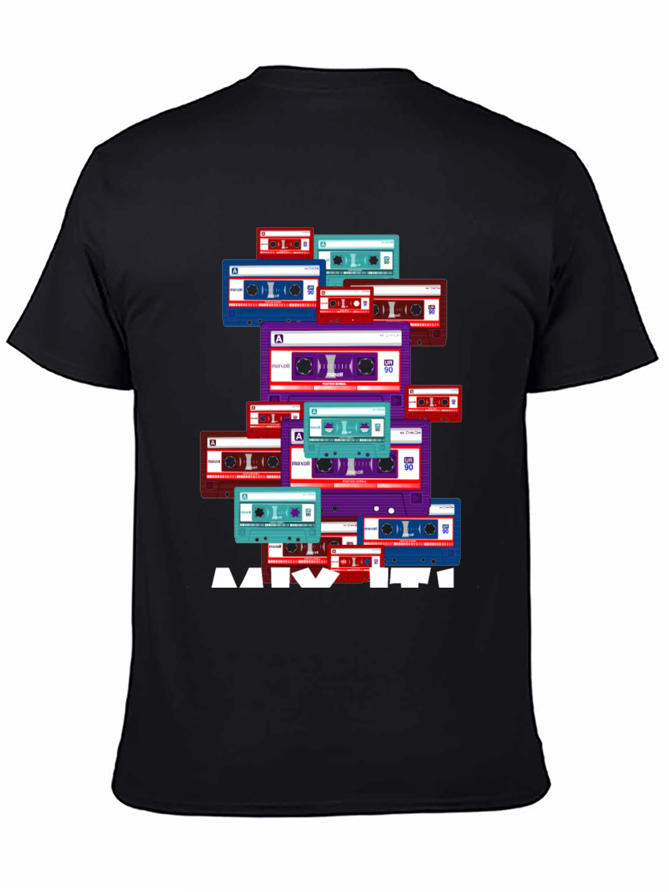 Retro Cassette Tape Mix It T-Shirt