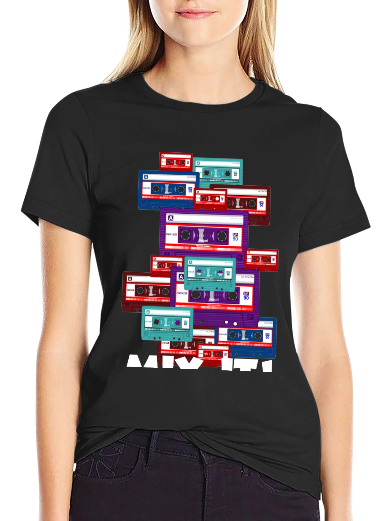 Retro Cassette Tape Mix It T-Shirt