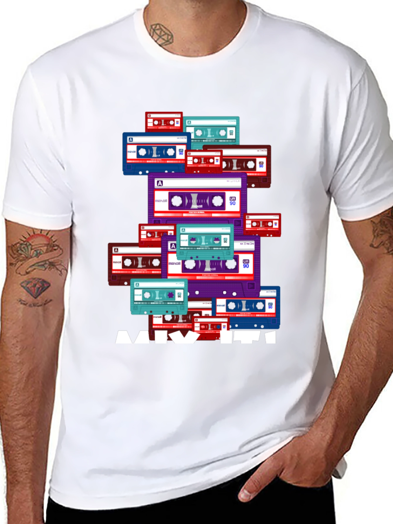 Retro Cassette Tape Mix It T-Shirt