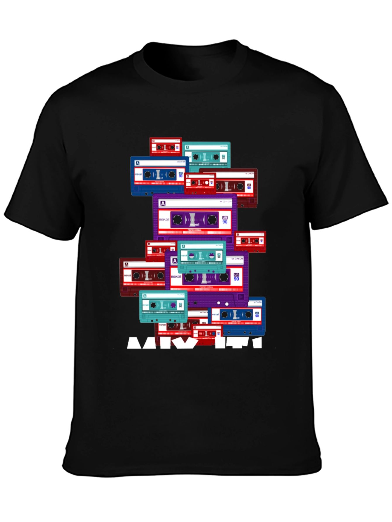 Retro Cassette Tape Mix It T-Shirt