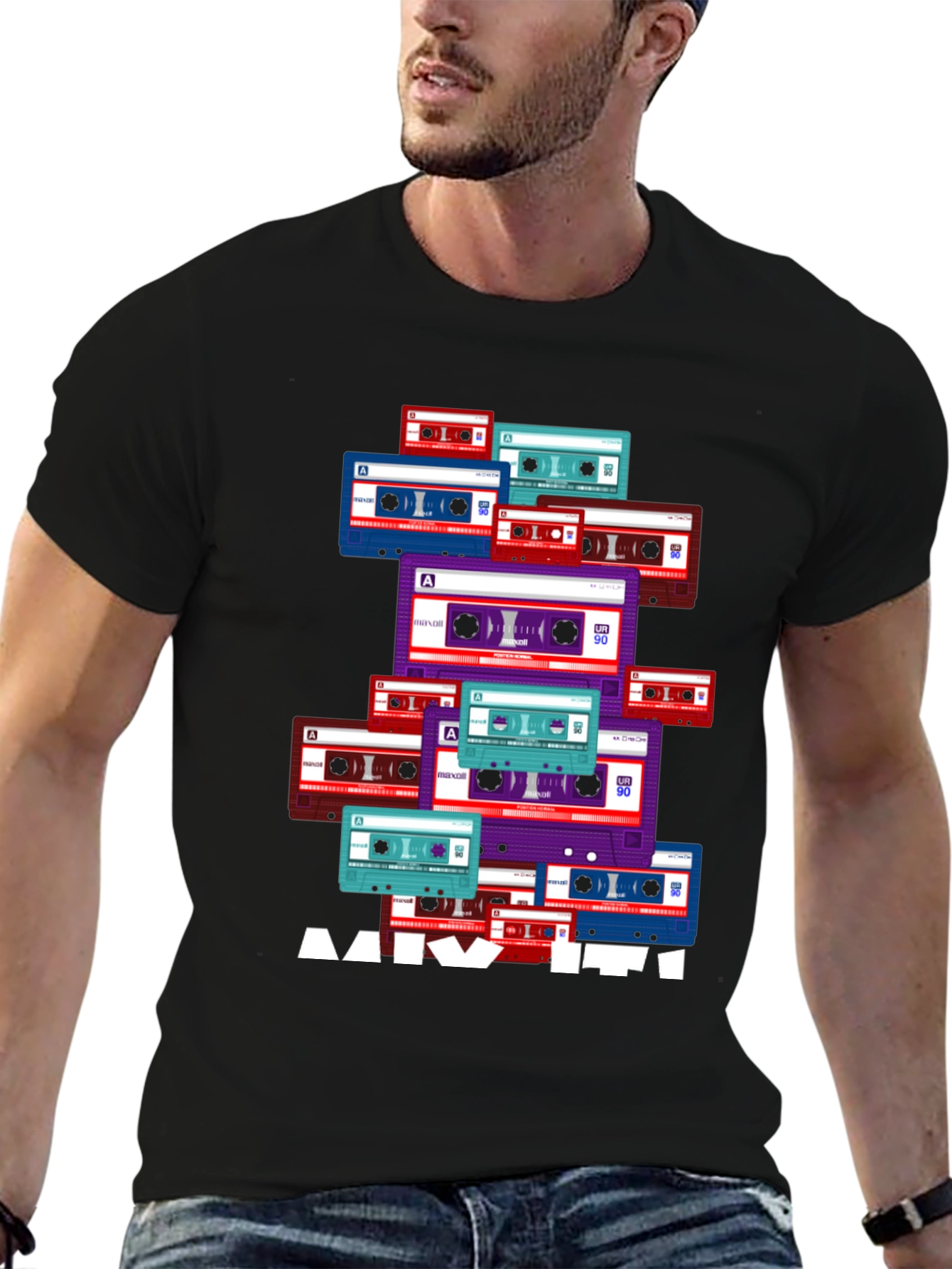 Retro Cassette Tape Mix It T-Shirt