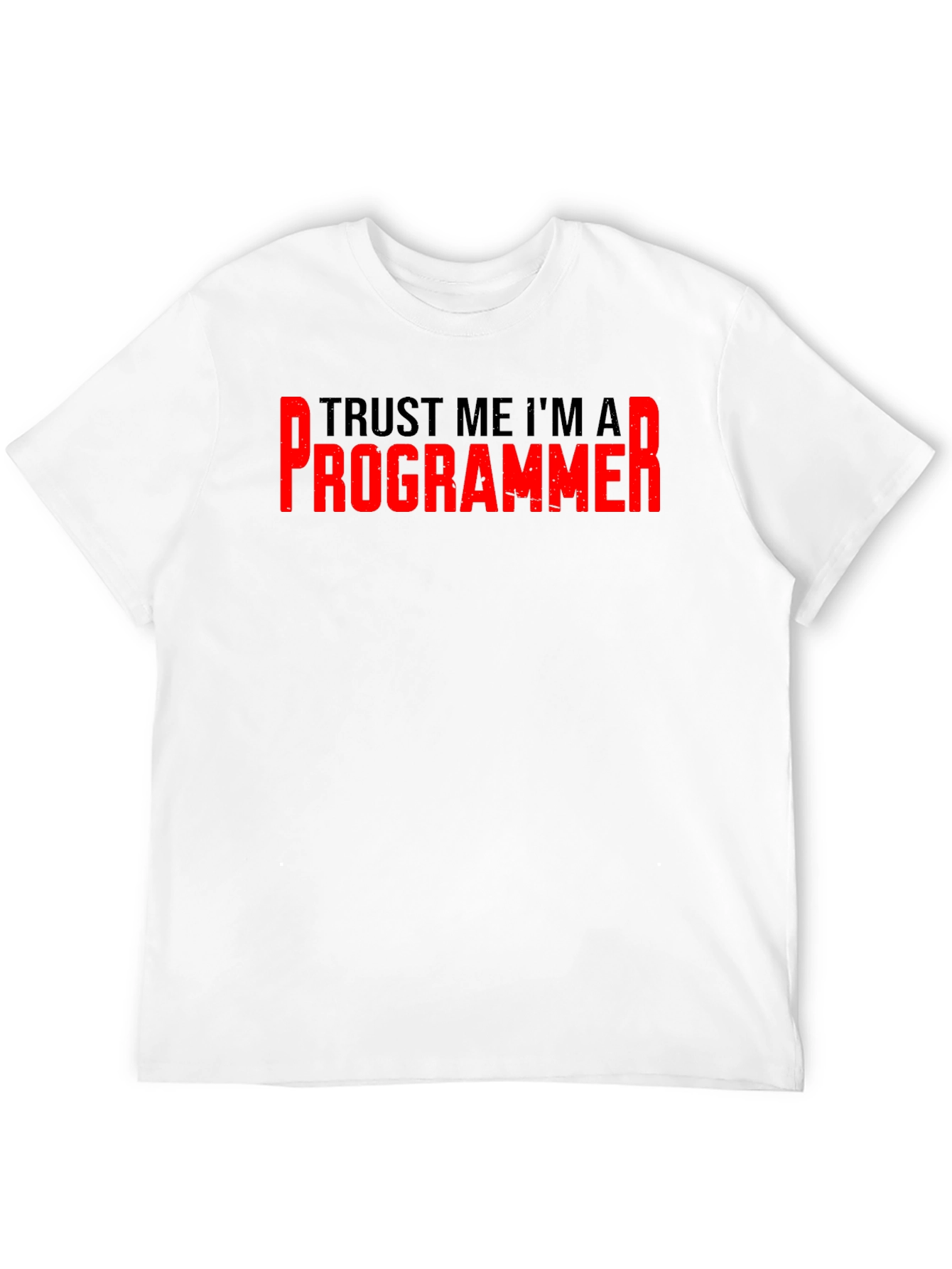 Trust Me Im A Programmer Black T-Shirt