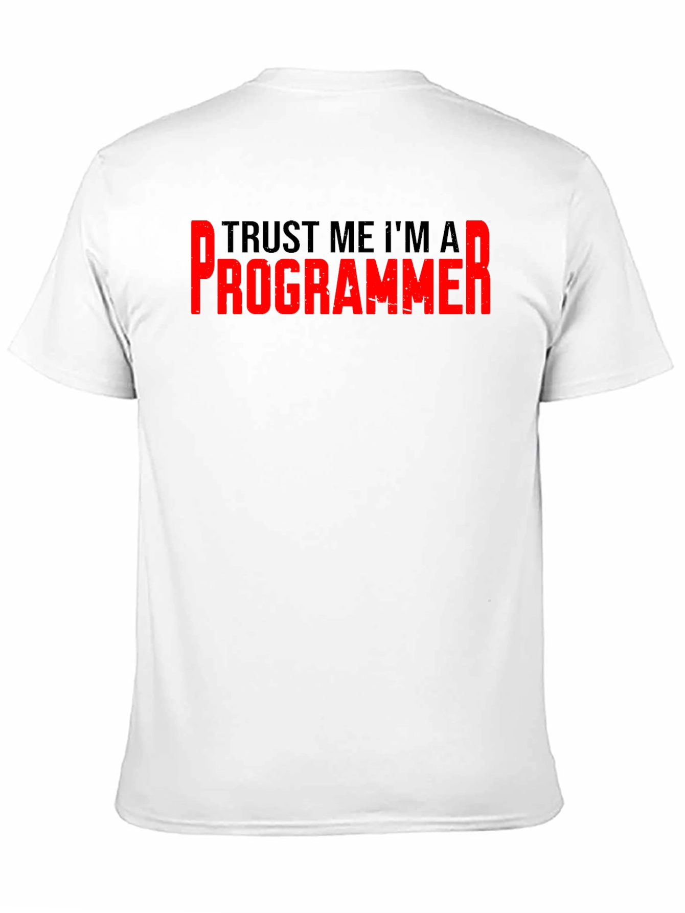 Trust Me Im A Programmer Black T-Shirt