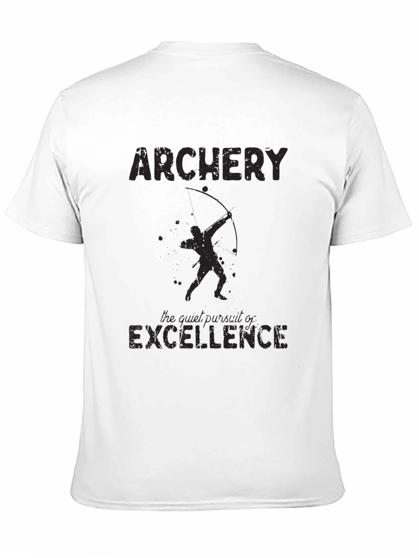 Archery Excellence Black Graphic T-Shirt