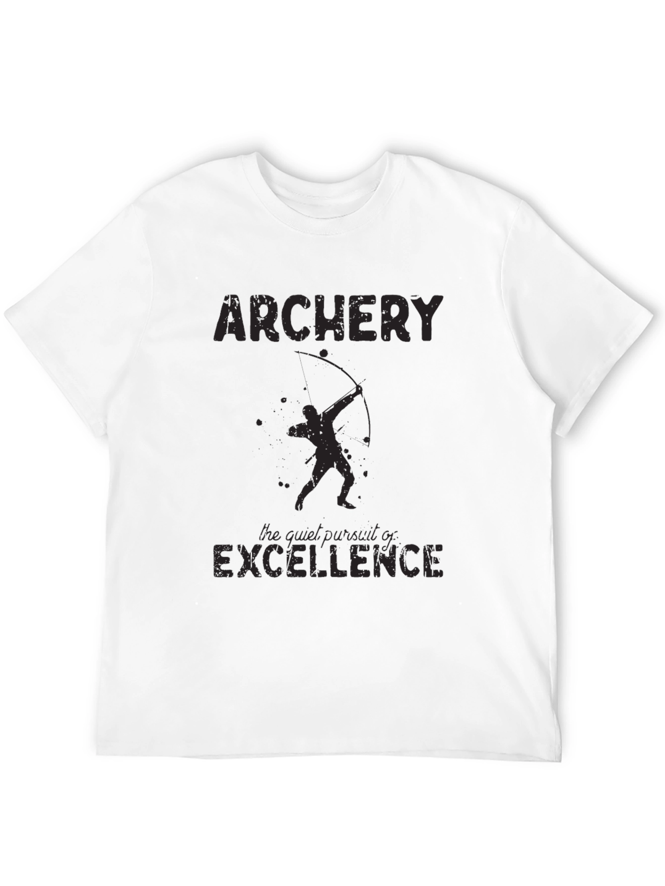 Archery Excellence Black Graphic T-Shirt