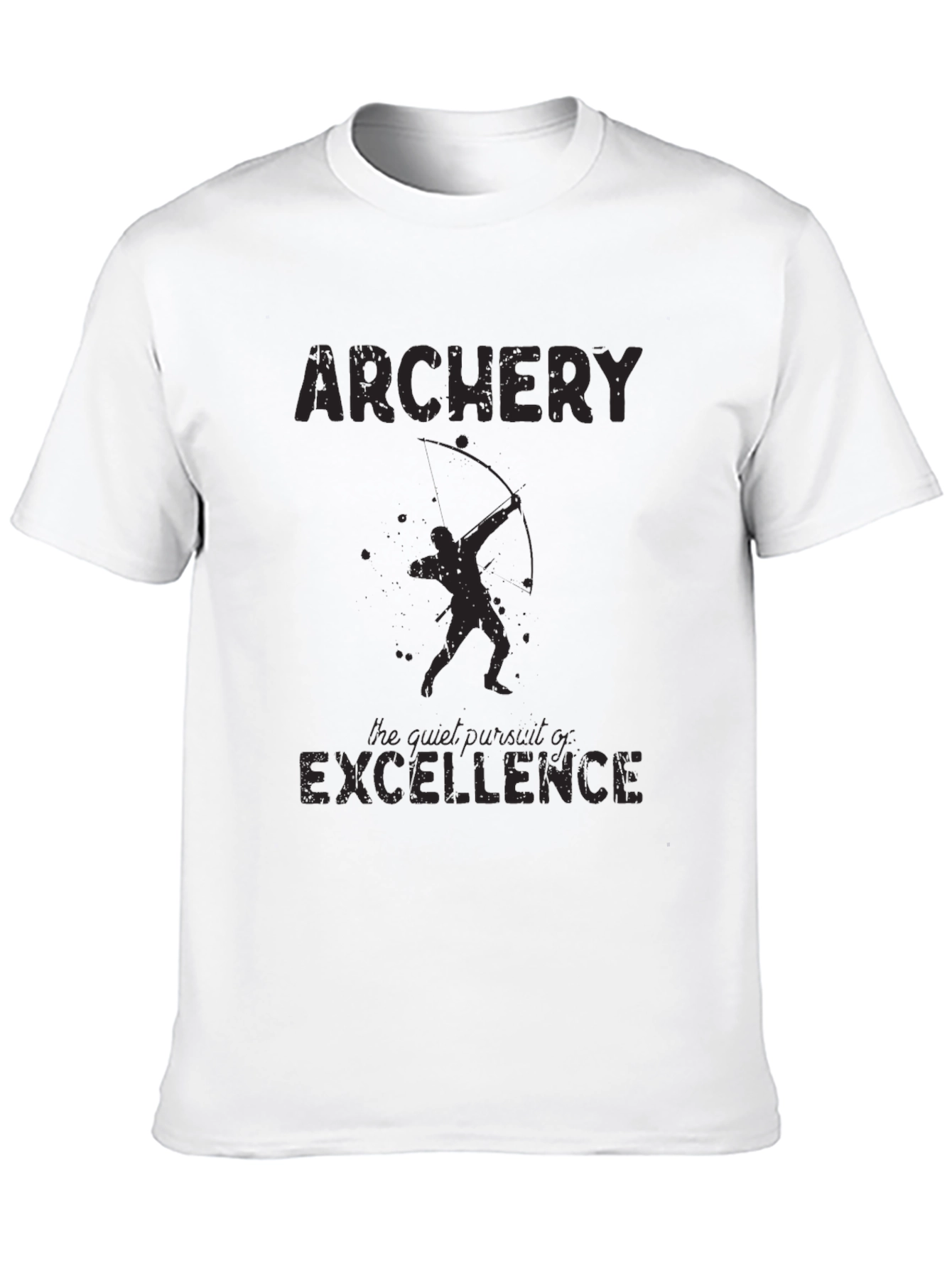 Archery Excellence Black Graphic T-Shirt