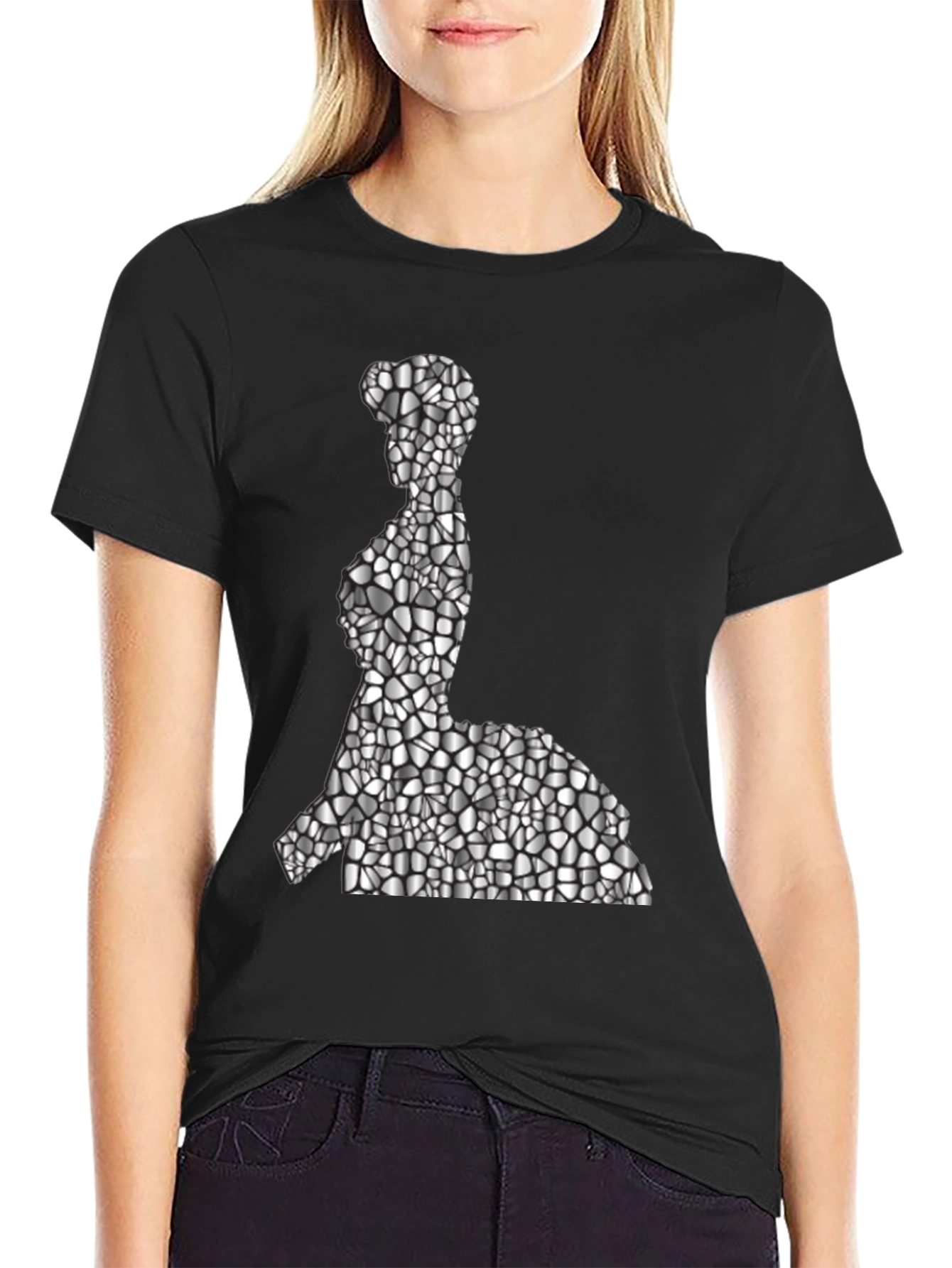 Abstract Mosaic Art T-Shirt