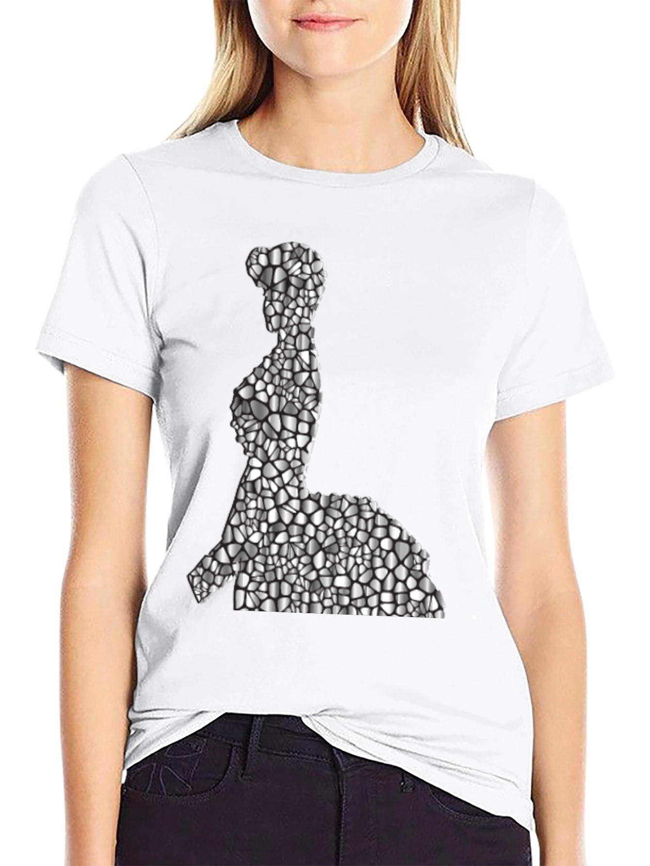 Abstract Mosaic Art T-Shirt