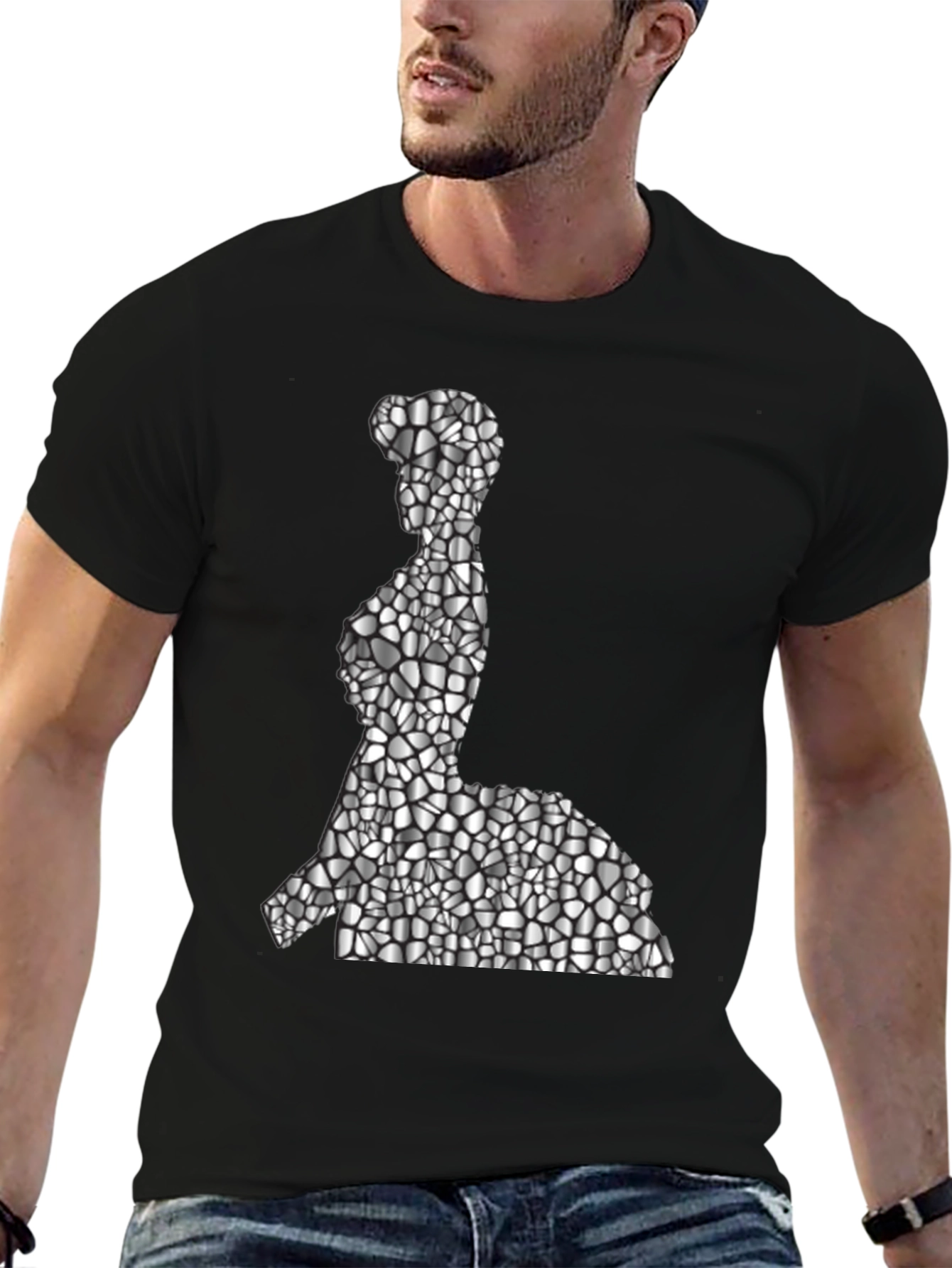 Abstract Mosaic Art T-Shirt