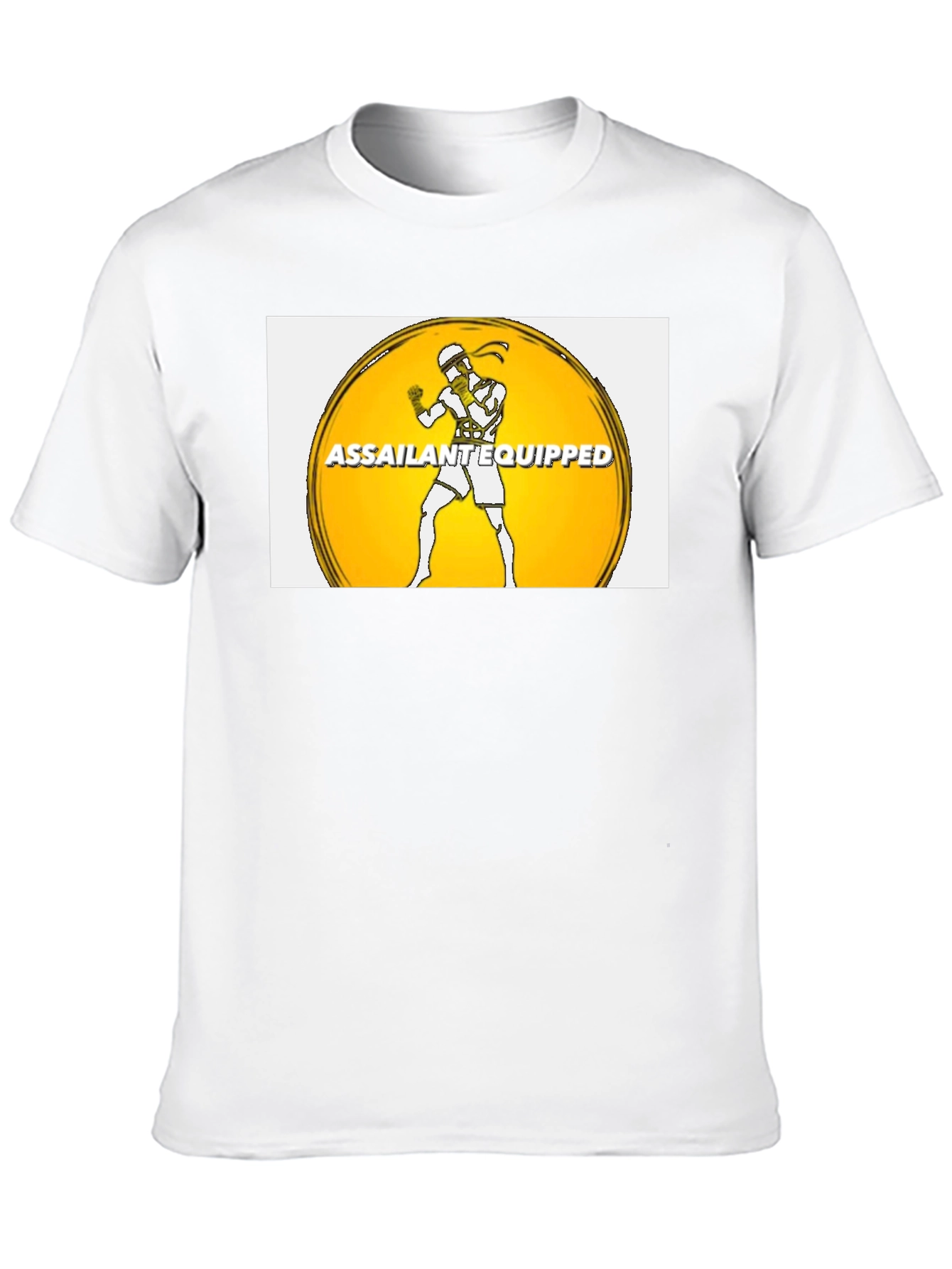 Assailant Equipped Graphic Tee - Black Cotton Blend