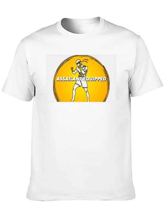 Assailant Equipped Graphic Tee - Black Cotton Blend