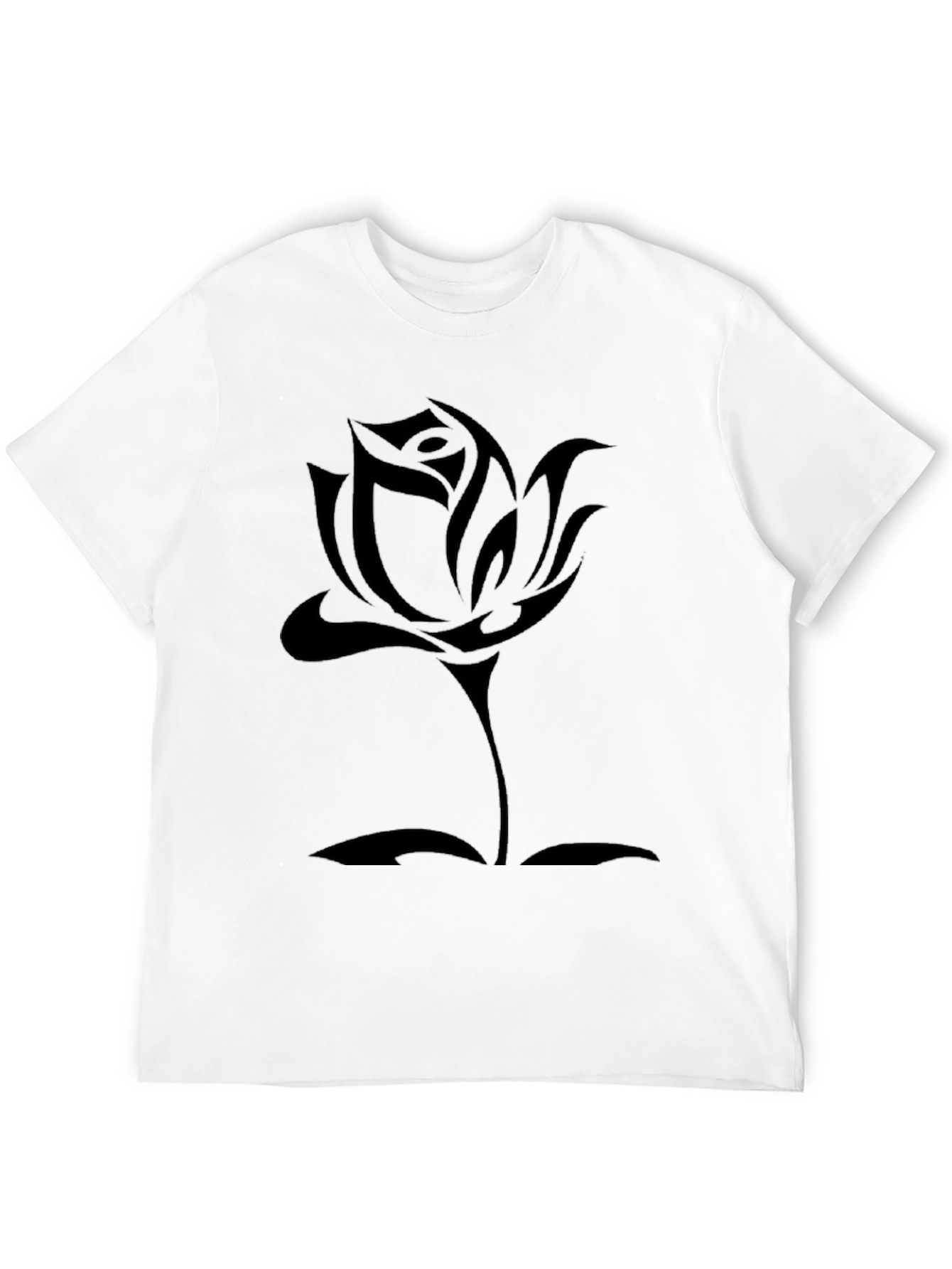 Black Rose Graphic Tee - Modern Menswear