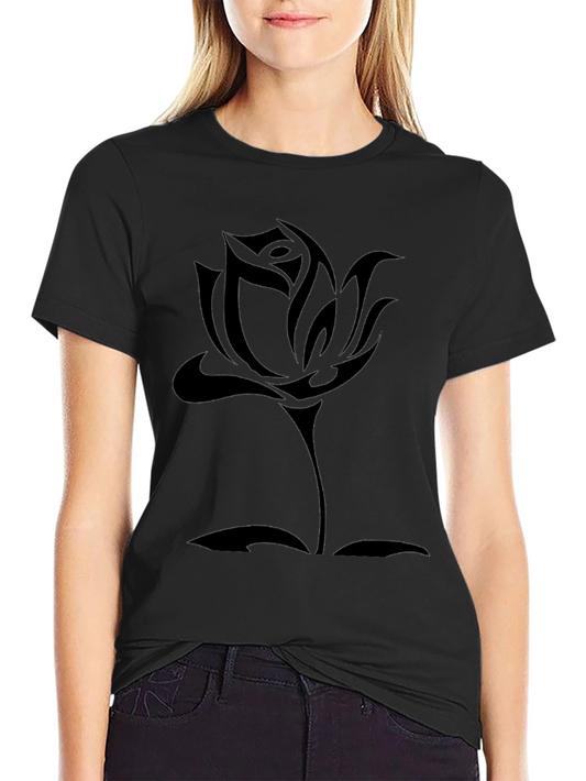 Black Rose Graphic Tee - Modern Menswear