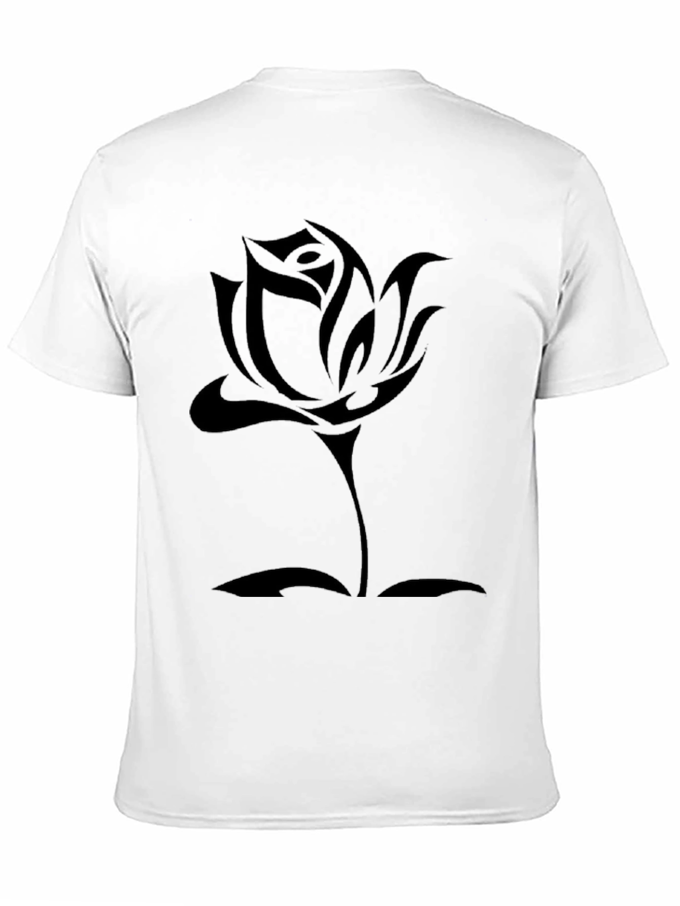 Black Rose Graphic Tee - Modern Menswear