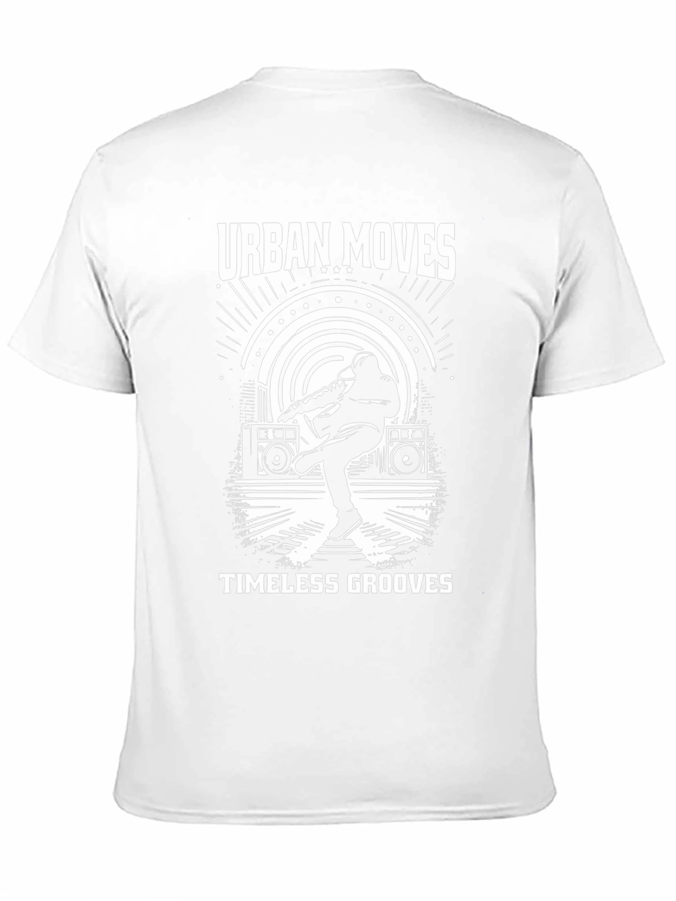 Urban Moves Black Graphic T-Shirt