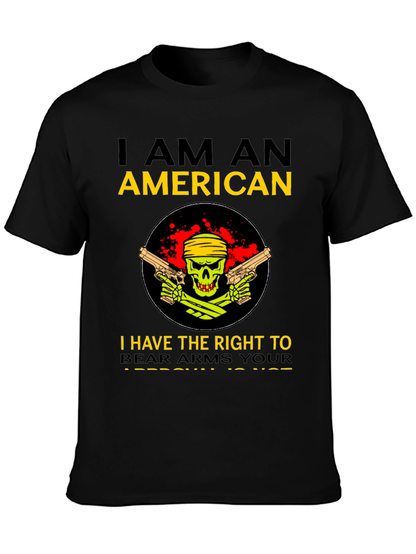 American Pride Graphic Tee - Right to Bear Arms