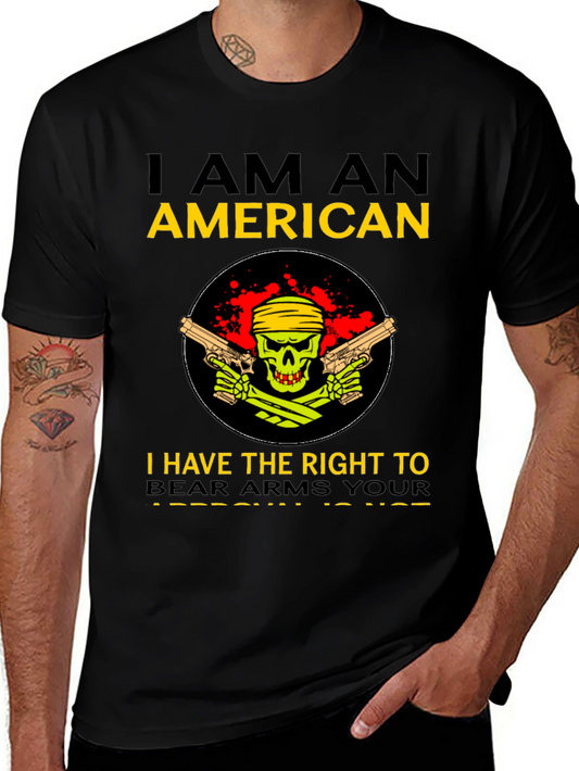 American Pride Graphic Tee - Right to Bear Arms