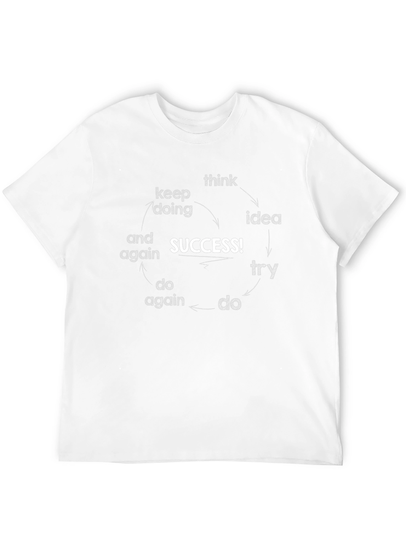 Success Cycle Black T-Shirt