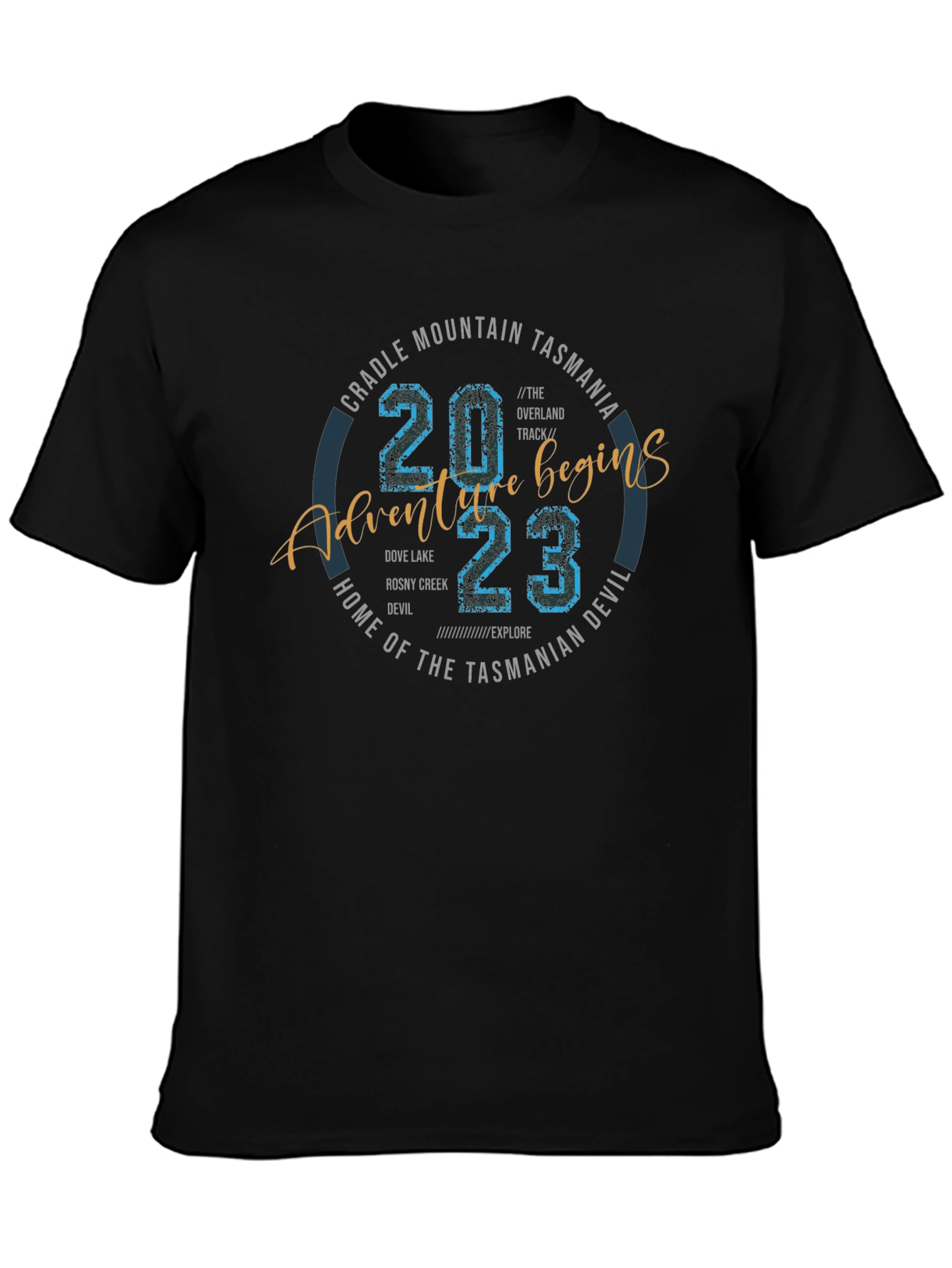Cradle Mountain Tasmania Adventure Begins T-Shirt