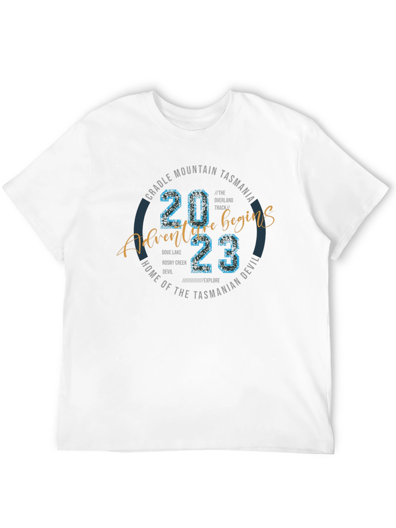 Cradle Mountain Tasmania Adventure Begins T-Shirt