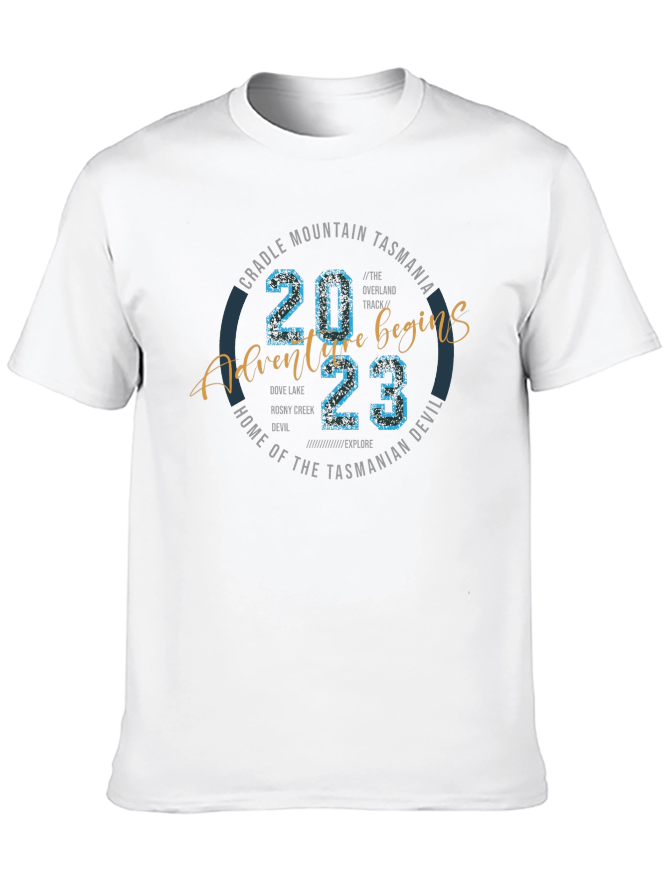 Cradle Mountain Tasmania Adventure Begins T-Shirt