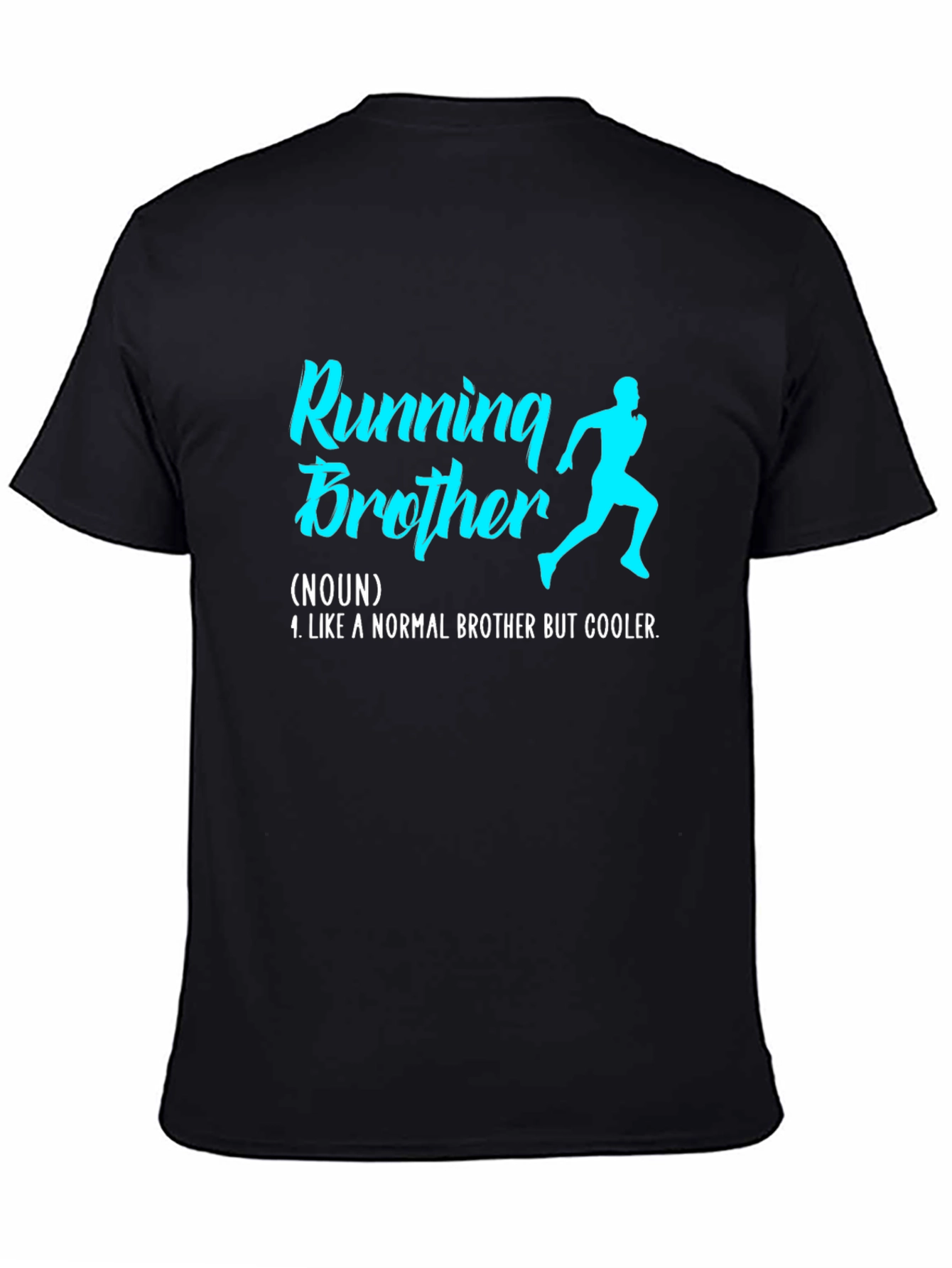 Running Brother Graphic Tee - Cool Brother Gift