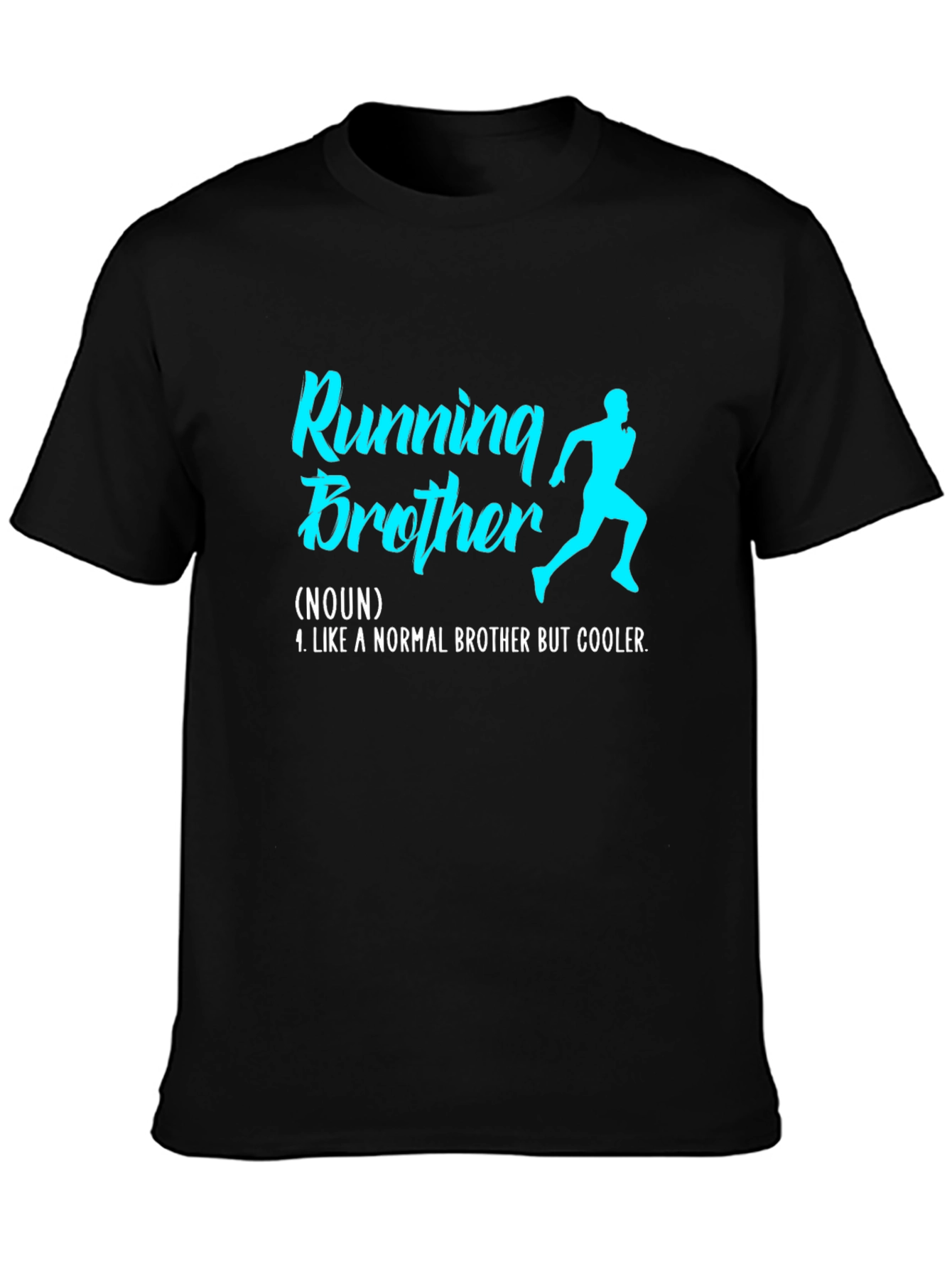Running Brother Graphic Tee - Cool Brother Gift