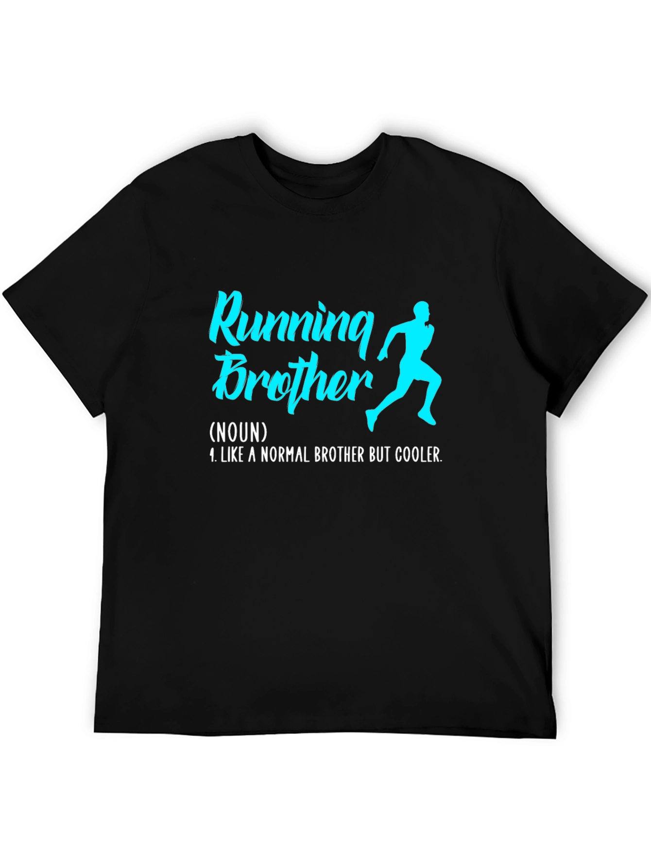Running Brother Graphic Tee - Cool Brother Gift