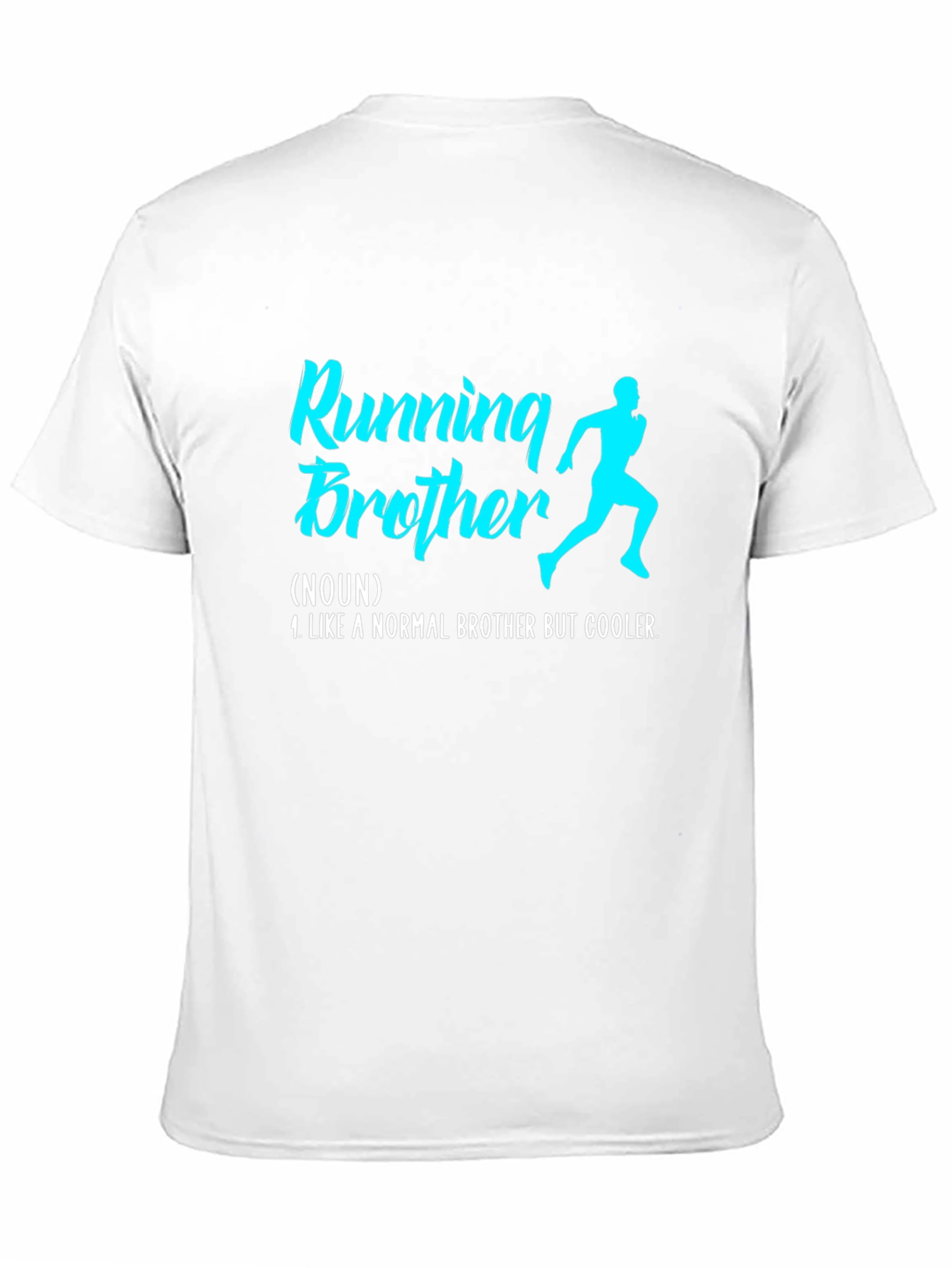 Running Brother Graphic Tee - Cool Brother Gift
