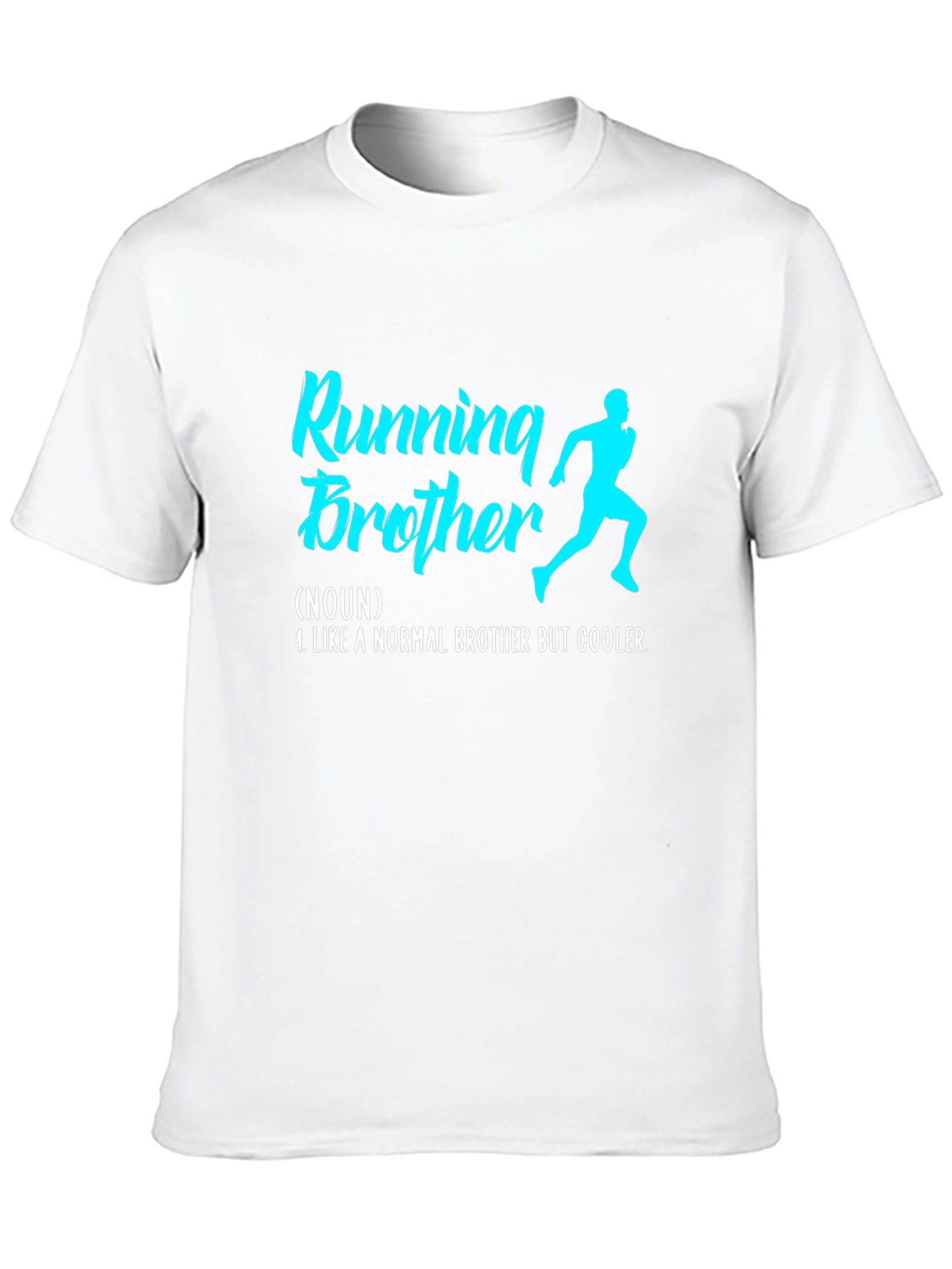 Running Brother Graphic Tee - Cool Brother Gift