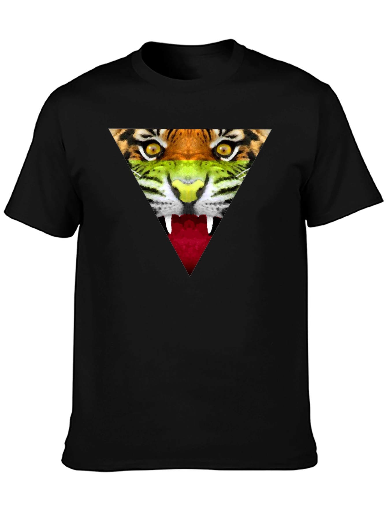 Triangle Tiger Graphic Tee