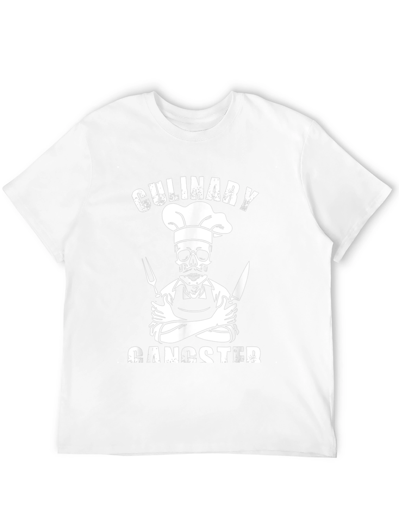Culinary Gangster T-Shirt - Chef Skull Tee