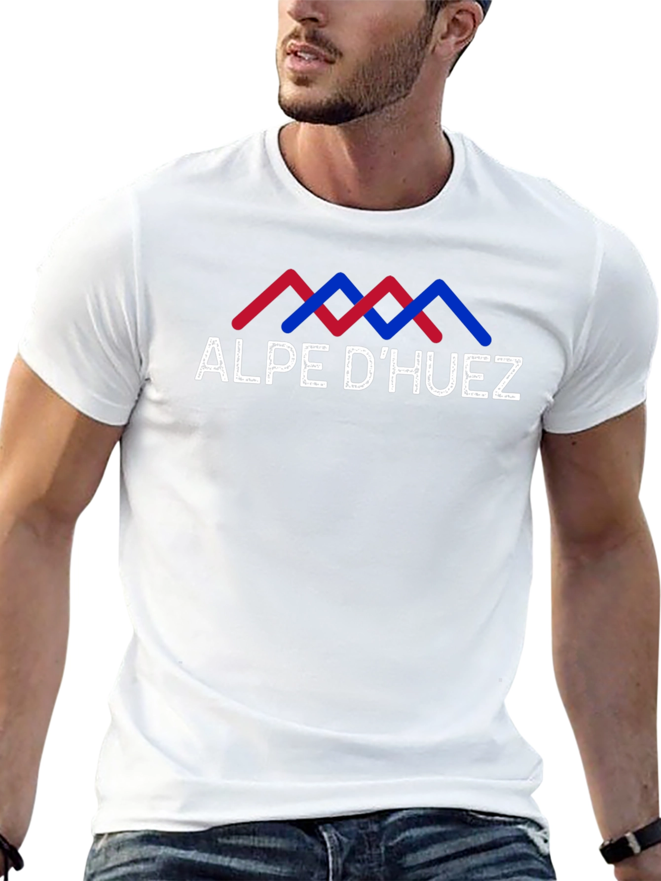 Alpe dHuez Graphic T-Shirt - Cool Mountain Design