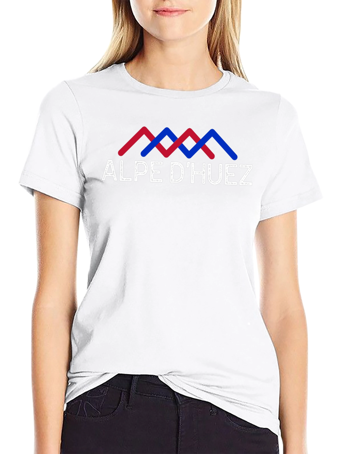 Alpe dHuez Graphic T-Shirt - Cool Mountain Design