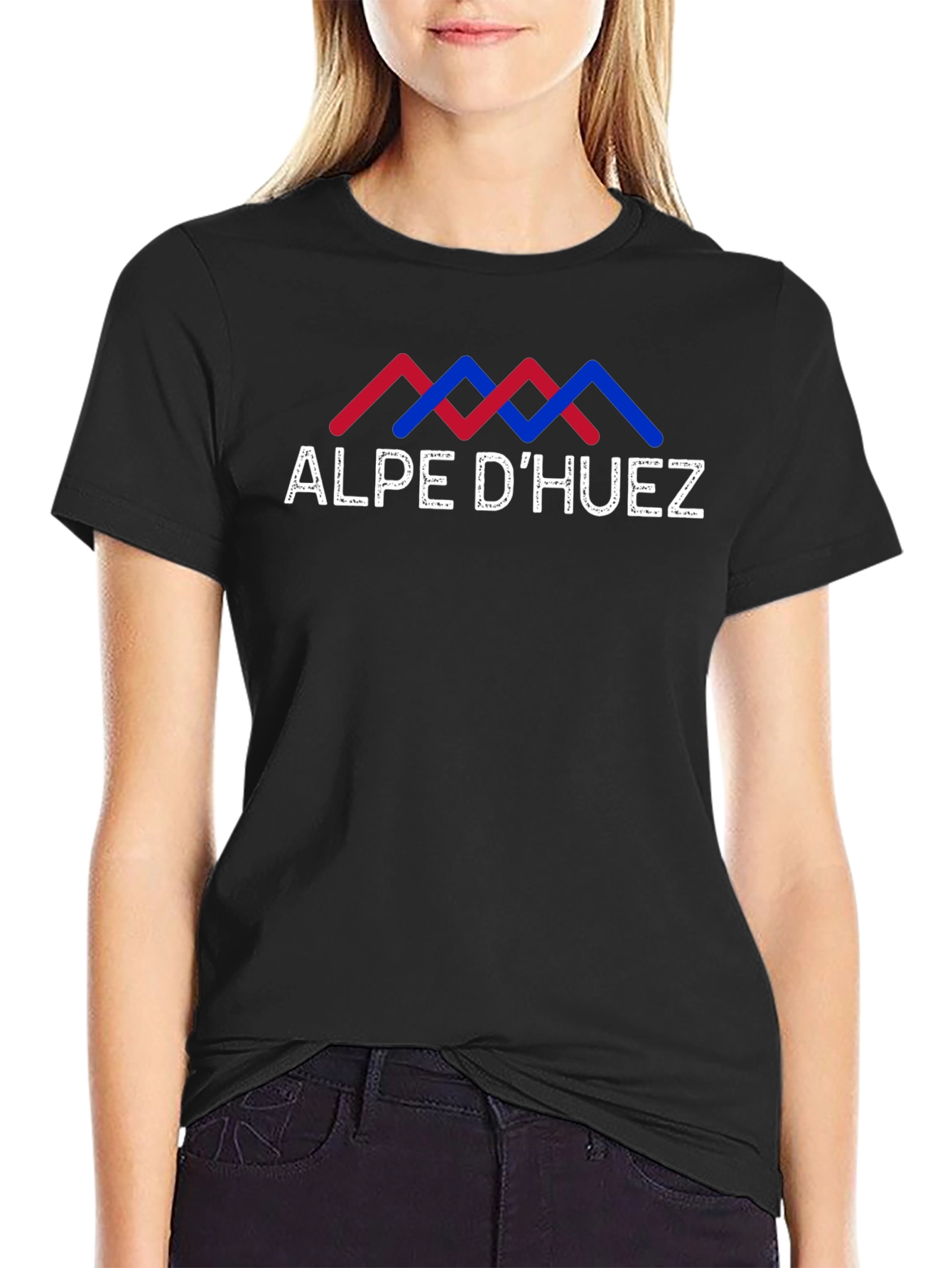 Alpe dHuez Graphic T-Shirt - Cool Mountain Design