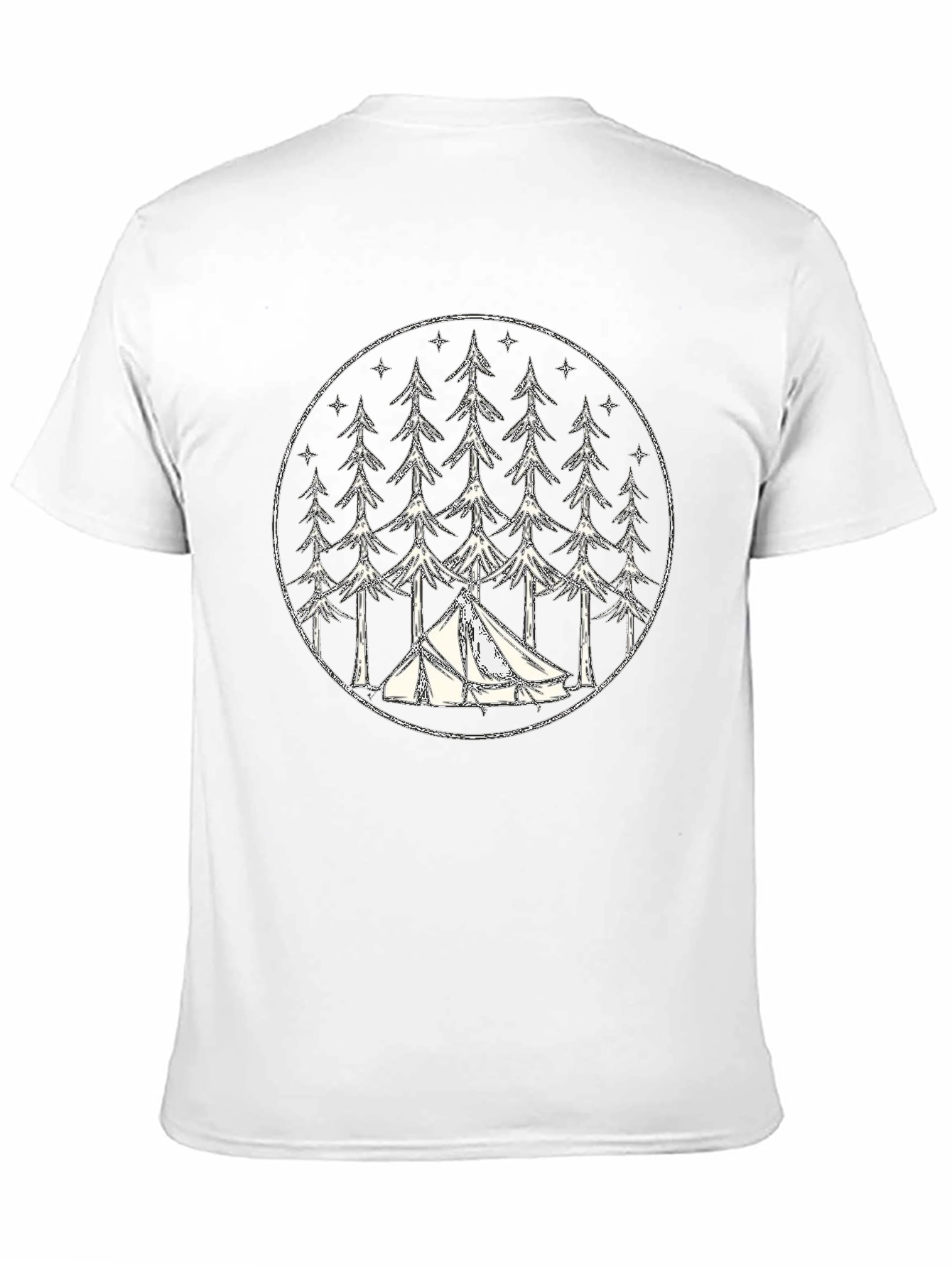 Camping Forest Tee - Adventure Awaits!