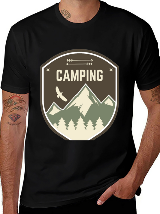 Camping Adventure Graphic Tee - Nature Lovers T-Shirt