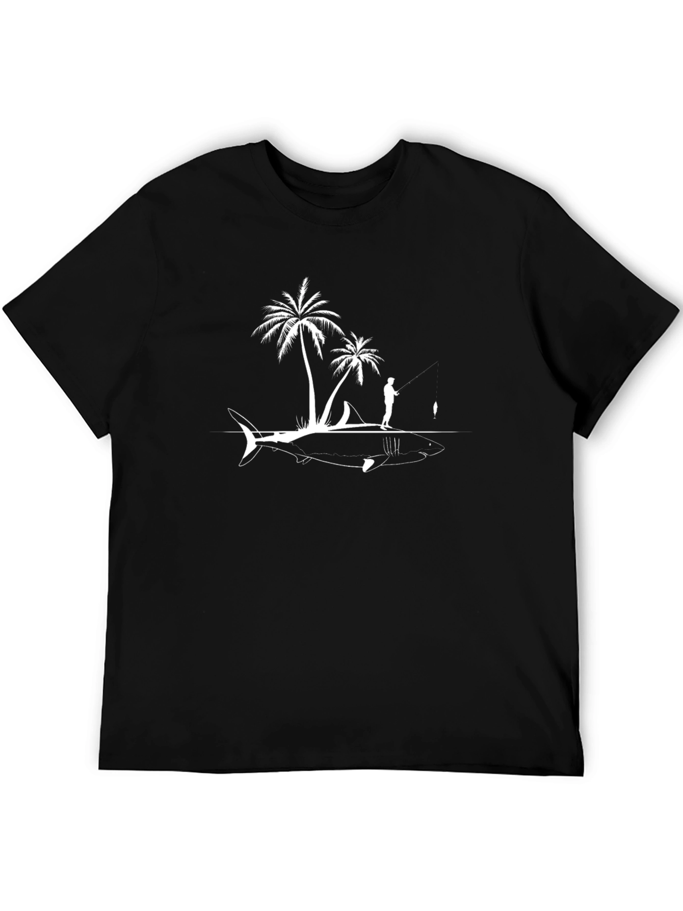 Shark Fishing T-Shirt - Island Life Tee