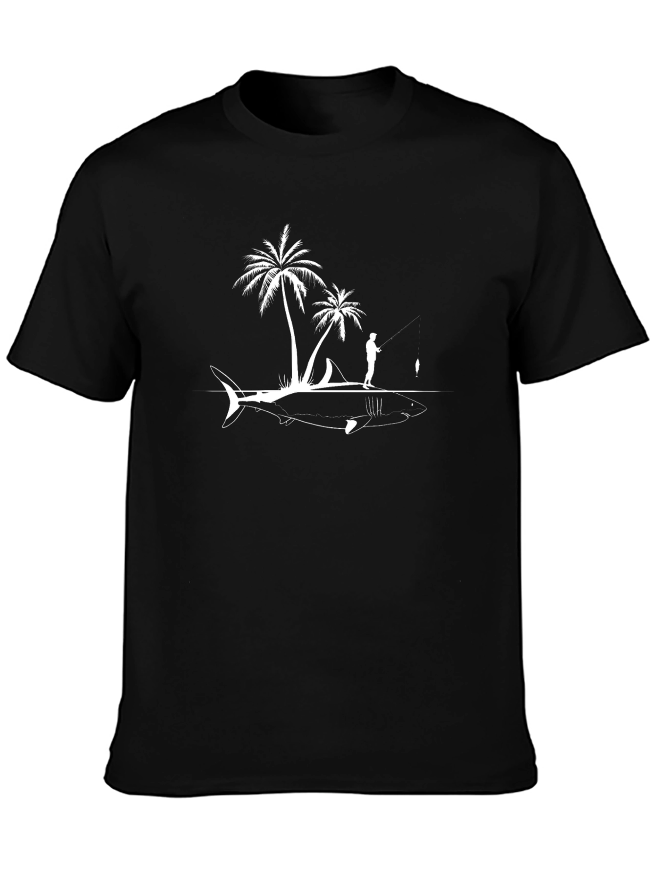 Shark Fishing T-Shirt - Island Life Tee