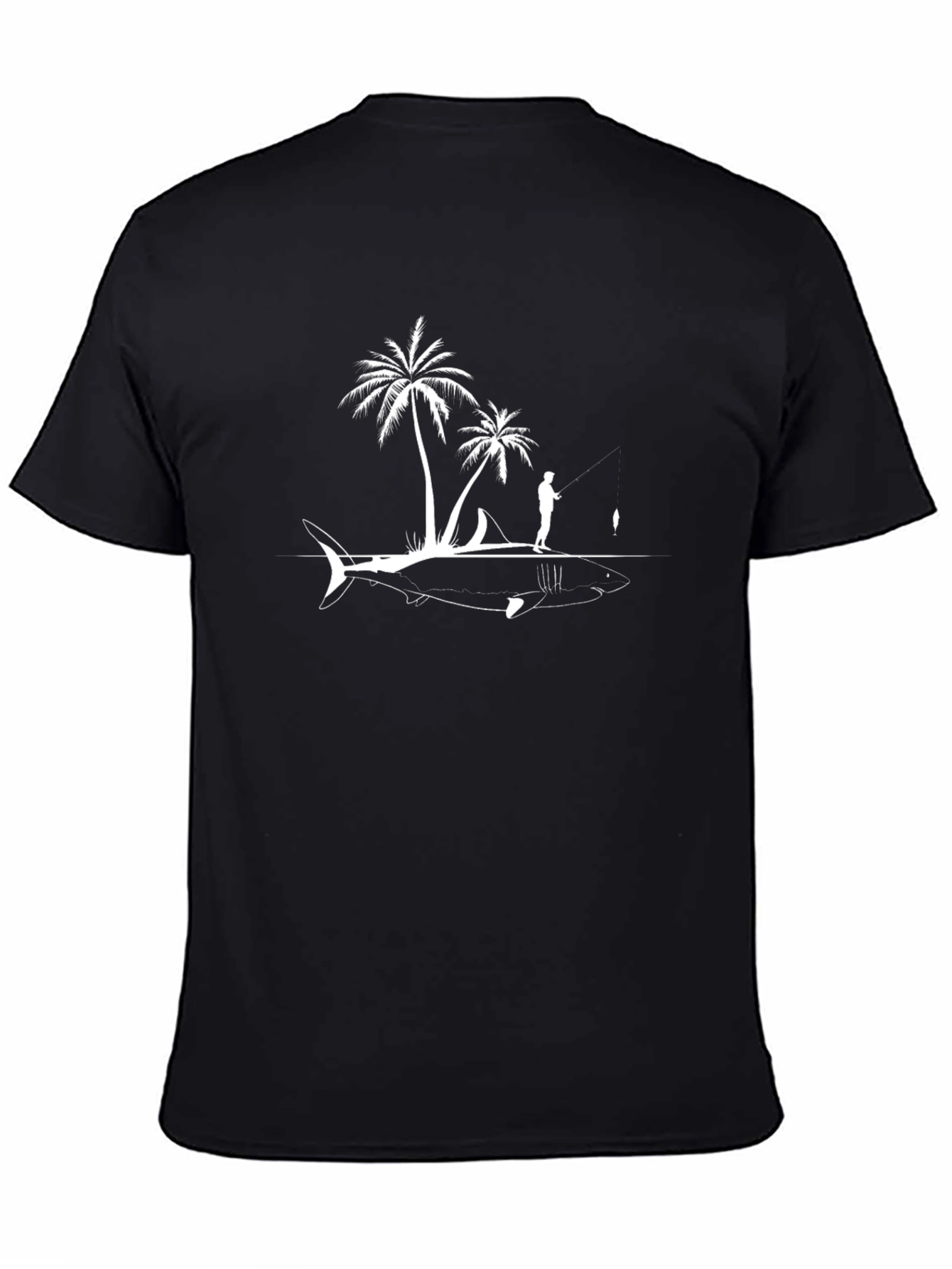 Shark Fishing T-Shirt - Island Life Tee