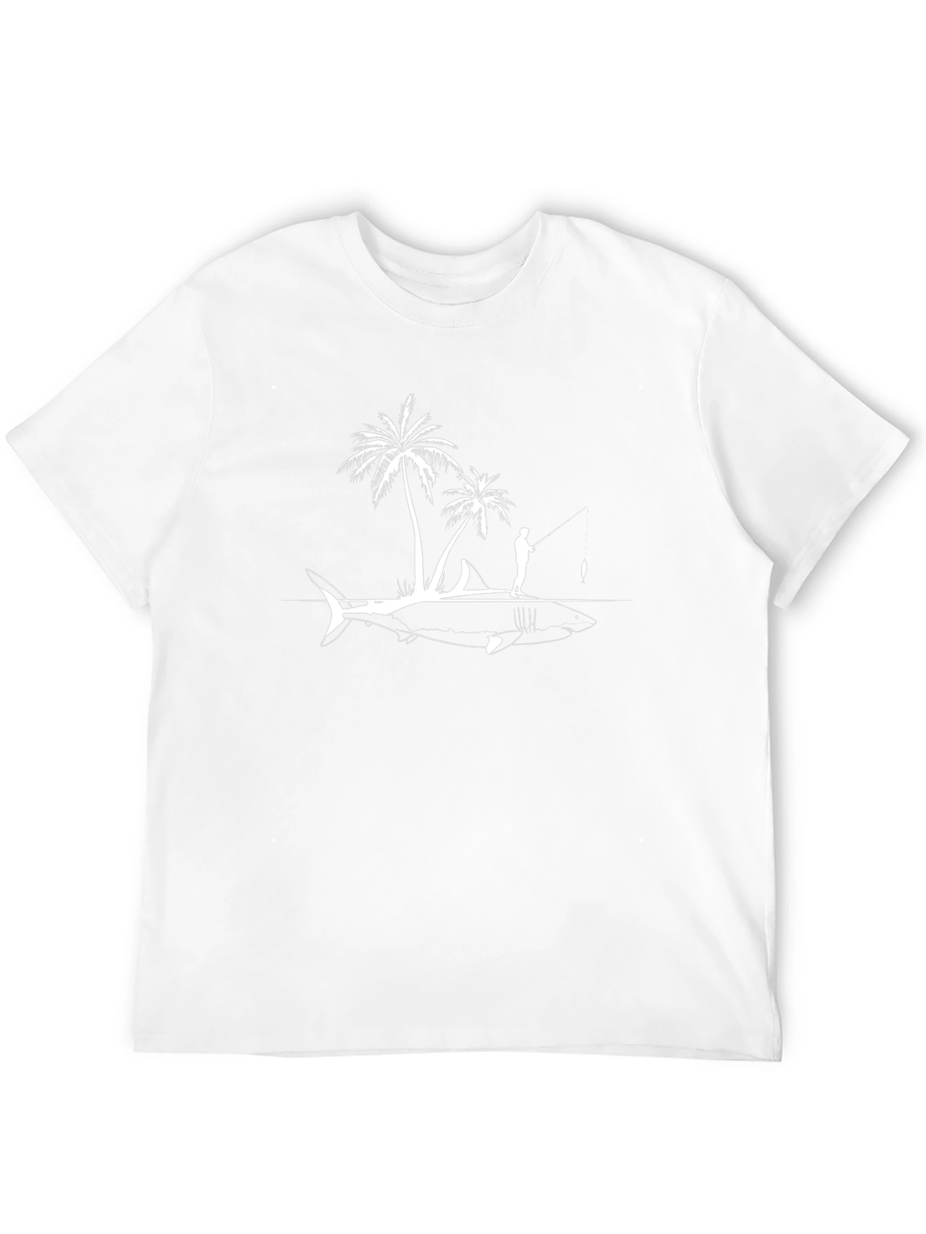 Shark Fishing T-Shirt - Island Life Tee