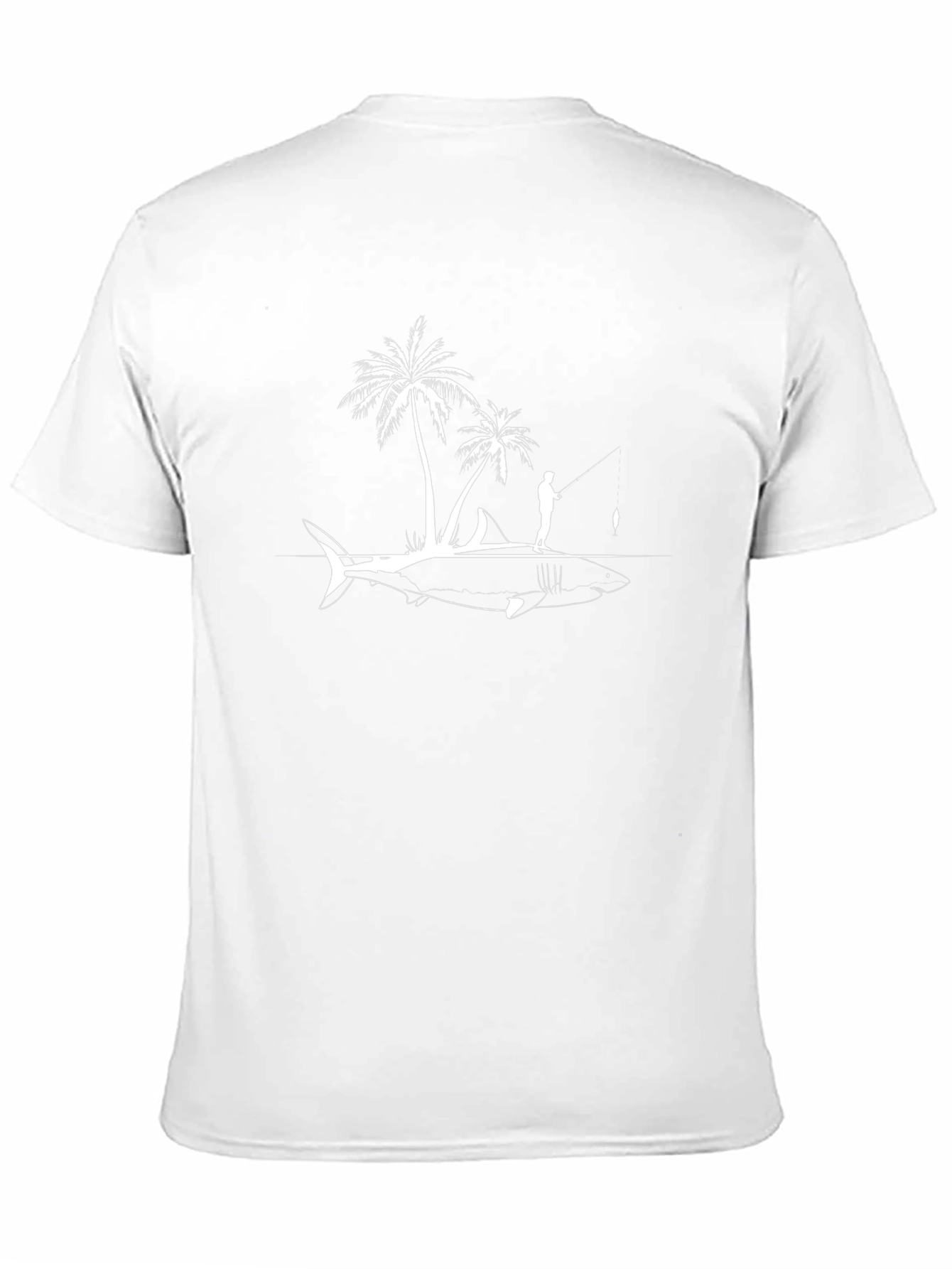 Shark Fishing T-Shirt - Island Life Tee